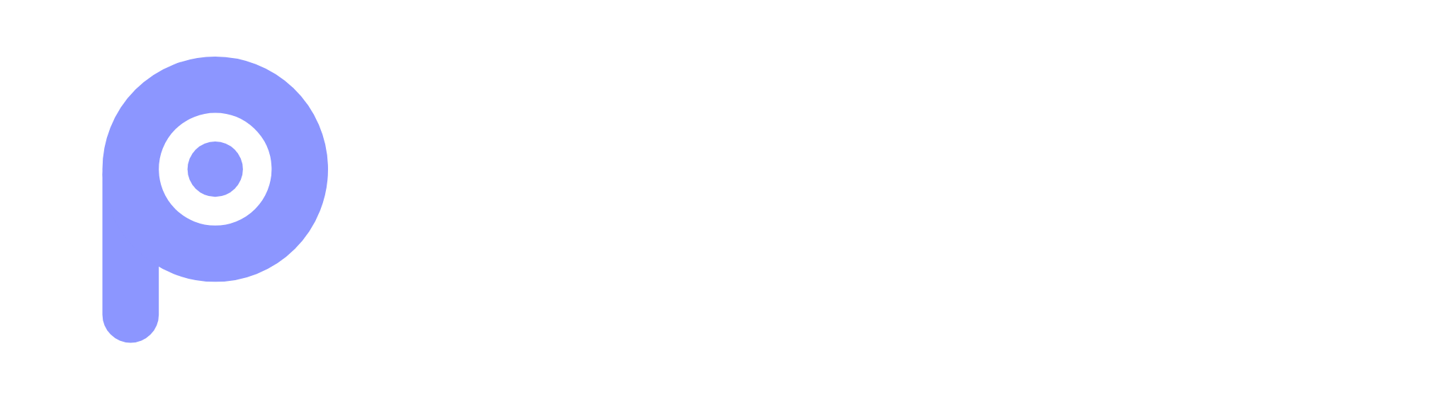 Logo con nombre, para fondos oscuros